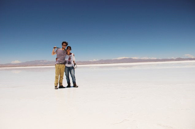 O maior deserto de sal do mundo, o <a href="https://viajeaqui.abril.com.br/cidades/bolivia-uyuni" rel="Salar do Uyuni" target="_blank"><strong>Salar do Uyuni</strong></a>, na <a href="https://viajeaqui.abril.com.br/paises/bolivia" rel="Bolívia" target="_blank"><strong>Bolívia</strong></a>, fez parte do roteiro do projeto Calle America