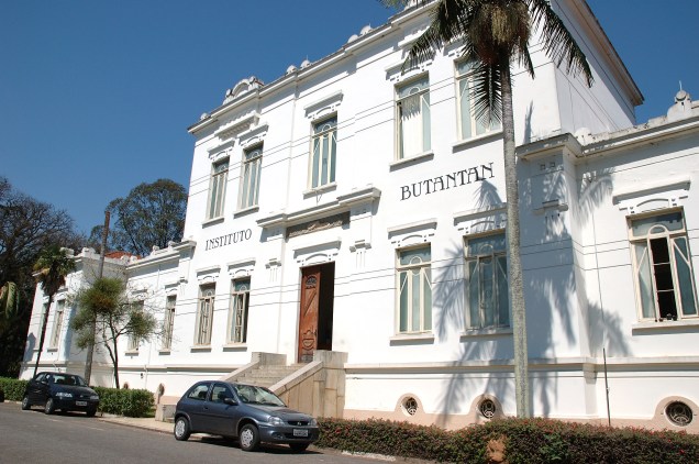 Fachada do Instituto Butantan, em São Paulo