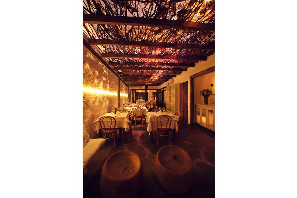 Salão do restaurante Maní, em São Paulo
