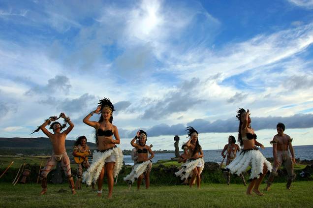 Apesar de pertencer ao Chile, a Ilha de Páscoa é, ainda, profundamente ligada à cultura polinésia