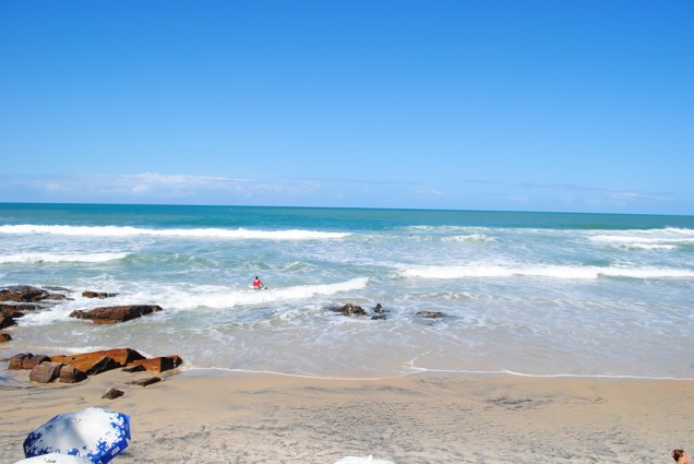 Praia da Tiririca, uma das preferidas dos surfistas