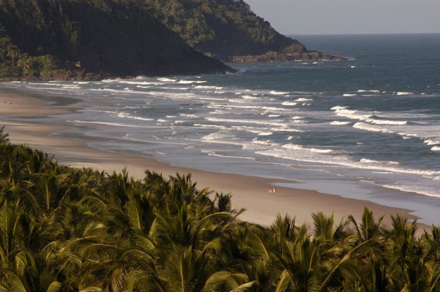 Praia de Itacarezinho, uma das mais bonitas de Itacaré, e de fácil acesso