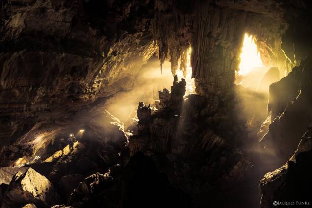 Caverna no Parque Estadual Turístico Do Alto Ribeira (Petar), Iporanga, SP