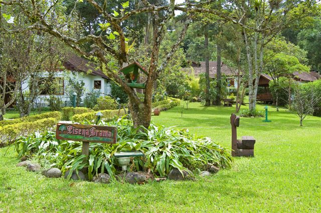 Ao contrário de outras pousadas da vila, o hotel Bühler tem famílias com crianças como público cativo