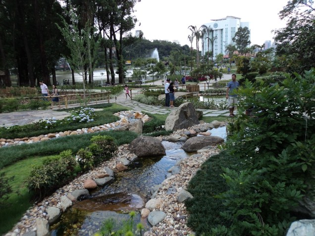 Jardim Oriental do Parque Municipal de Barueri