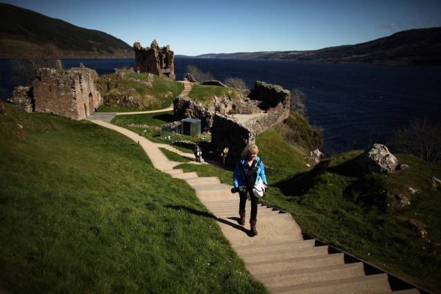 Castelo Drumnadrochit Urquhart, às margens do lendário Lago Ness, aquele mesmo, o do monstro Castelo Drumnadrochit Urquhart, às margens do lendário Lago Ness, aquele mesmo, o do monstro