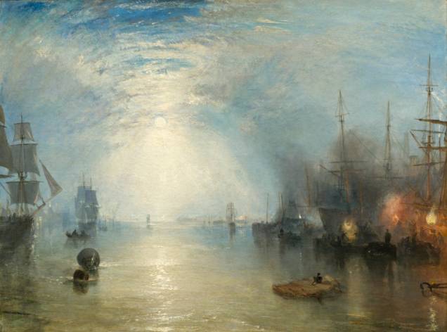 Keelmen Heaving in Coals by Moonlight, JMW Turner, 1835 Keelmen Heaving in Coals by Moonlight, JMW Turner, 1835