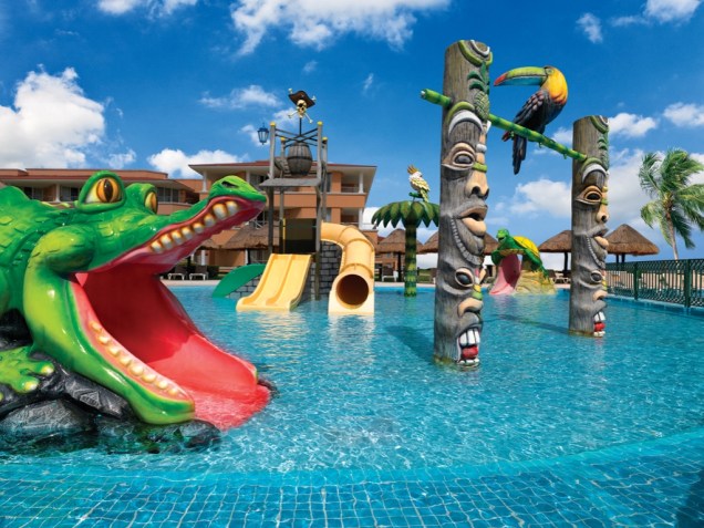 Kids Pool do Moon Palace Resort, Cancún
