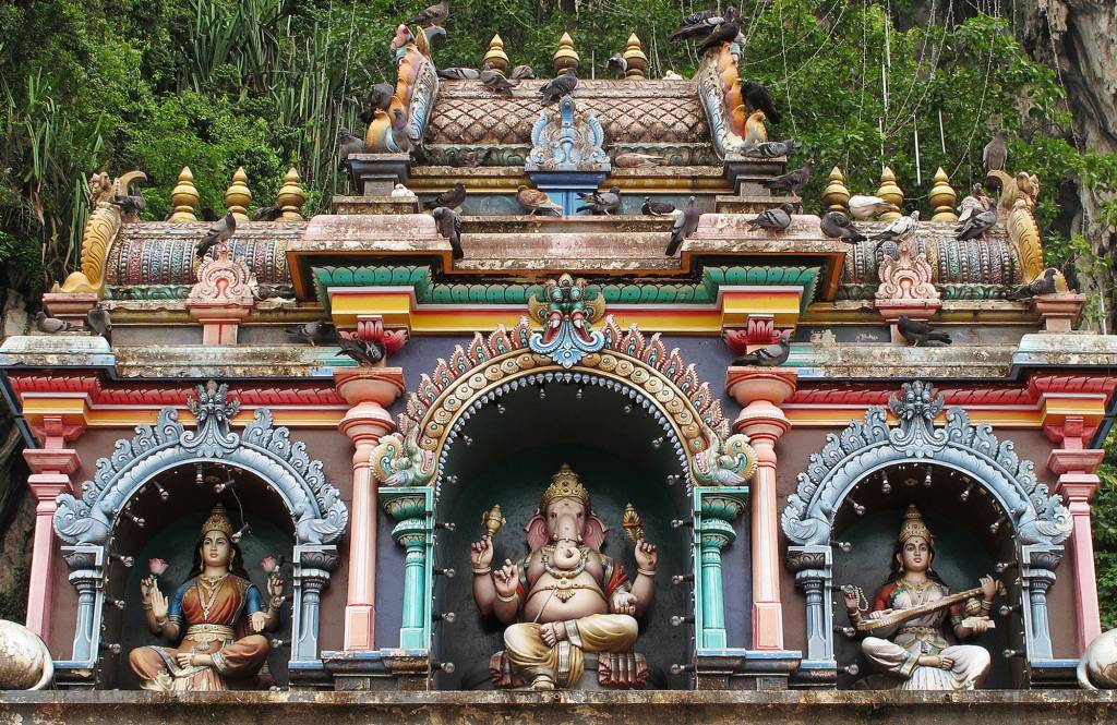 Kuala Lumpur, Hindu Temple at Batu Caves