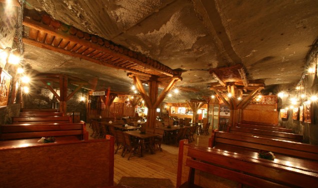 Restaurante nas Minas de Sal de Wieliczka
