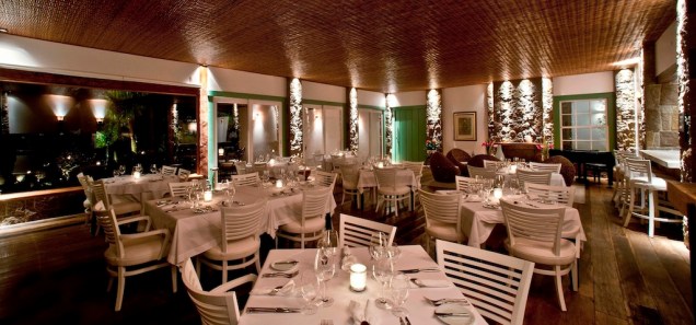 Restaurante do Lake Villas Charm Hotel, em Amparo - SP