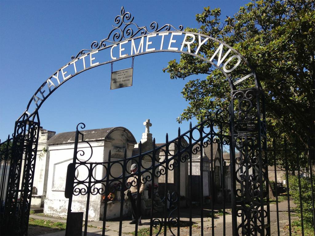 Lafayette Cemetery No 1 em Nova Orleans, Estados Unidos