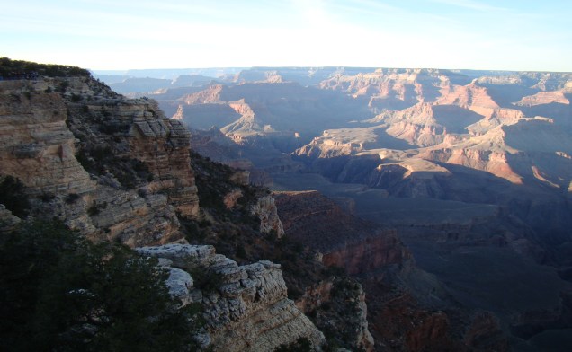 Vista do Grand Canyon, no Arizona
