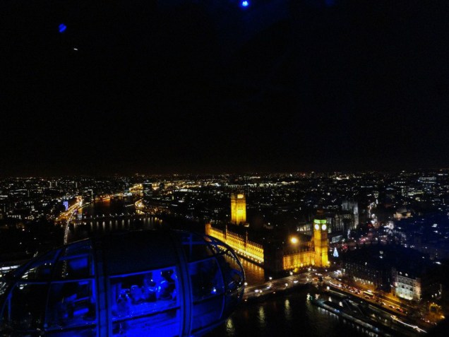 Londres aos olhos da "London Eye"