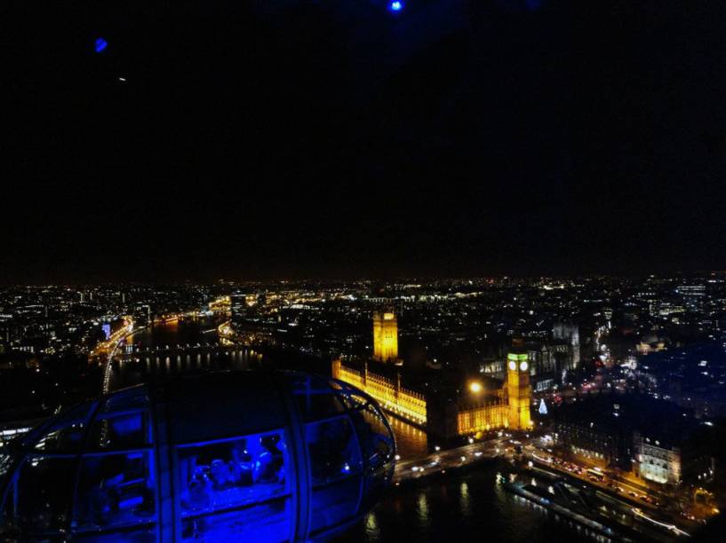 Londres aos olhos da "London Eye"