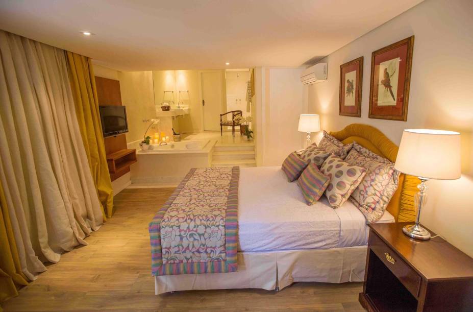Quarto Lírio, na Pousada Locanda della Mimosa