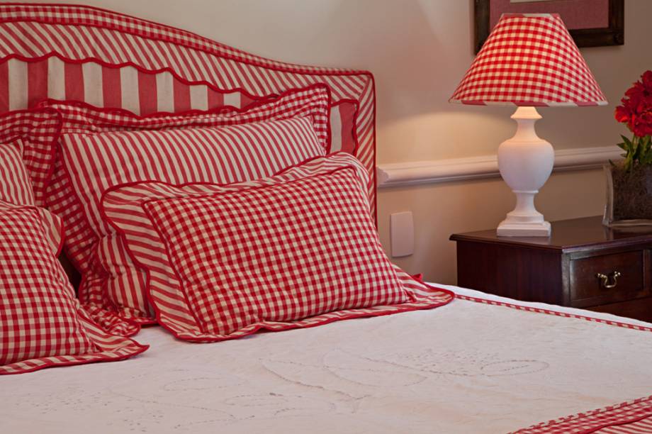 Quarto da pousada Locanda Della Mimosa, em Petrópolis, Rio de Janeiro