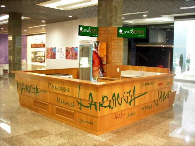 Sorveteria Mil Frutas, no São Conrado Fashion Mall, Rio de Janeiro Sorveteria Mil Frutas, no São Conrado Fashion Mall, Rio de Janeiro