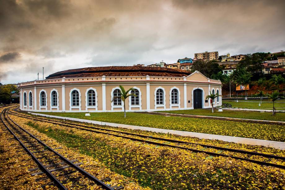 A centenária estação de Tiradentes A centenária estação de Tiradentes