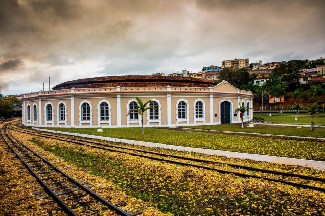 A centenária estação de Tiradentes