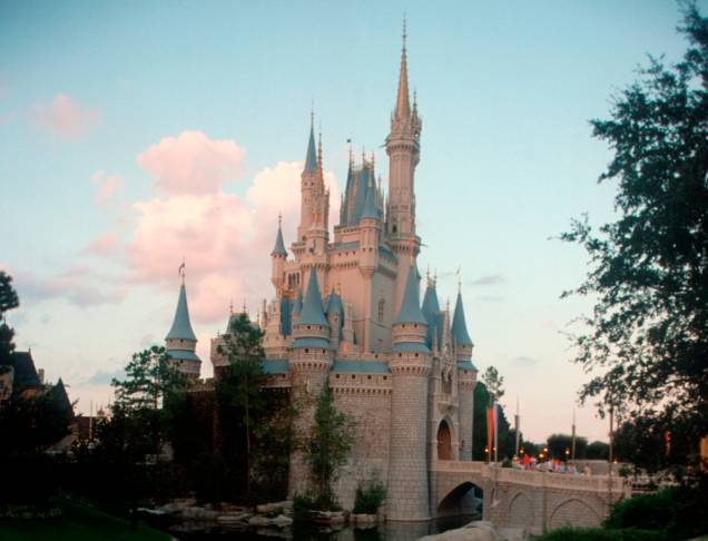 O Castelo da Cinderela no Magic Kingdom, o principal símbolo do Walt Disney World 