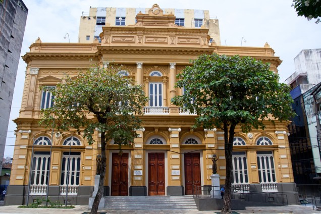 O <strong>Palácio Rio Branco</strong>, construído entre os anos de 1905 e 1938, hoje é sede do Centro da Memória do Poder Legislativo e da História Política do Amazonas, em Manaus (AM)