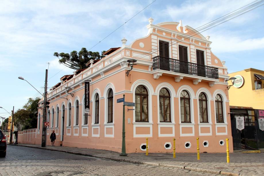 O casarão do Solar do Rosário, erguido no fim do século 19, abriga hoje um centro cultural