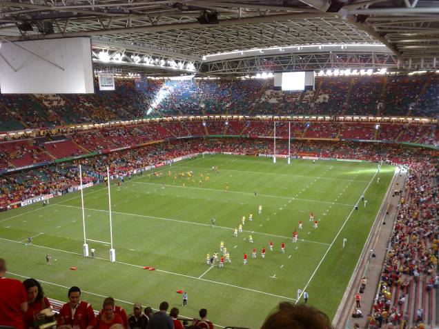 Com capacidade para mais de 70 mil pessoas, o Estádio Millenium, localizado em Cardiff, é considerado o principal estádio do País de Gales, pertencente à Seleção Galesa de Rugby