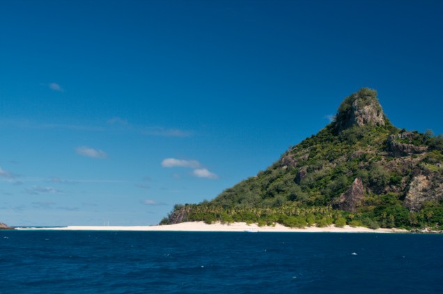Modriki Island, em Fiji, mais conhecida como a ilha do náufrago vivido por Tom Hanks