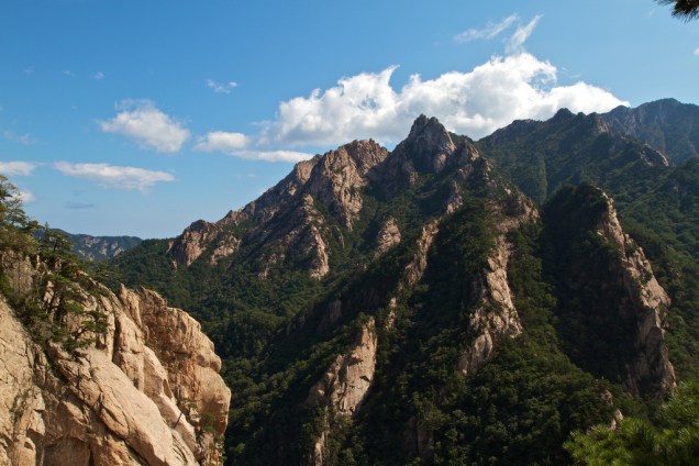 Monte Seoraksan, em Sokcho