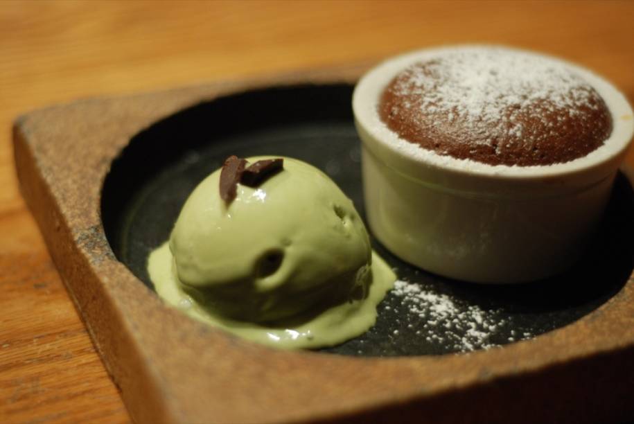 Cafeterias ao longo do Caminho do Filósofo, em <a href="https://viajeaqui.abril.com.br/cidades/japao-kyoto" rel="Kyoto" target="_blank">Kyoto</a>, sempre possuem sorvete de chá verde em seus cardápios