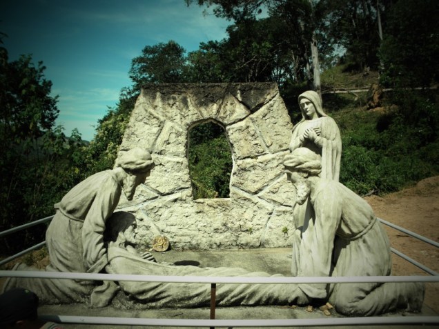 Escultura no Morro do Cruzeiro
