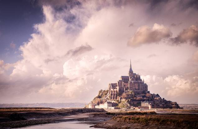 Monte Saint Michel, na Normandia Monte Saint Michel, na Normandia