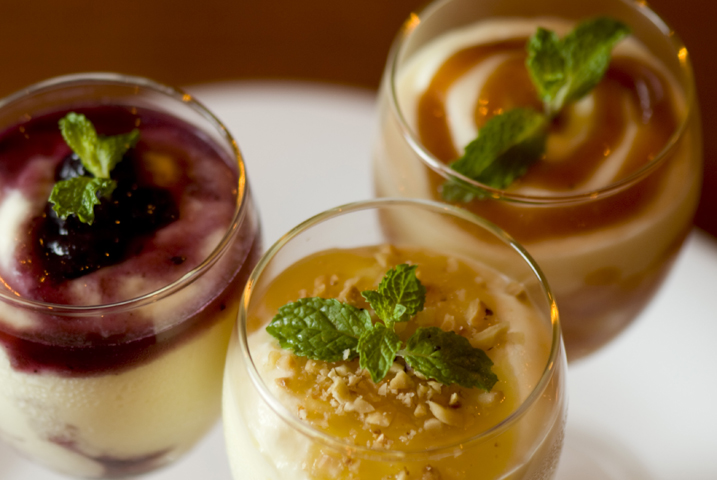 Mousses de queijo da Creperia e Bar Anjo Solto, em Recife, Pernambuco