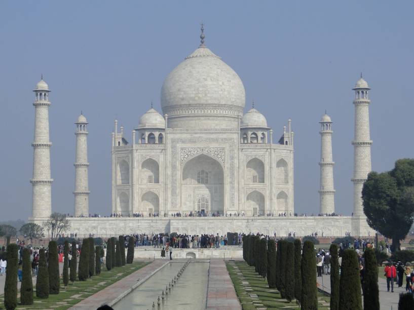 Taj Mahal, Agra, Índia Taj Mahal, Agra, Índia