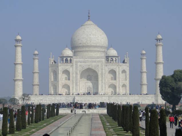 Taj Mahal, Agra, Índia Taj Mahal, Agra, Índia