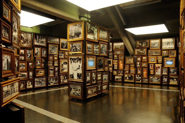 Sala das Origens, no Museu do Futebol