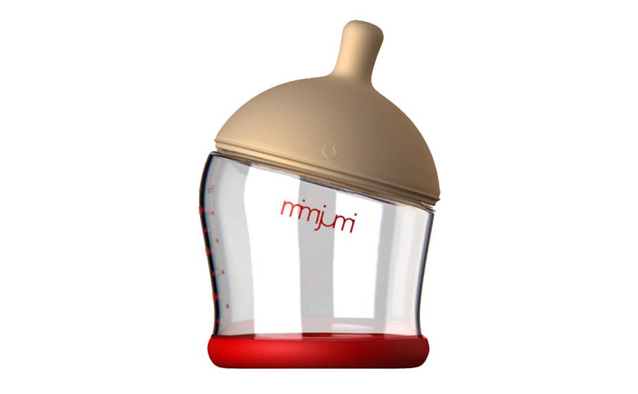 <strong>Mamadeira que imita o peito da mãe</strong><br /> <br /> A mamadeira Not so Hungry, da mimijumi, tem um bico que imita a anatomia do seio da mãe. Nos EUA, pode ser encontrada por cerca de US$ 15, no Brasil, o preço aproximado é R$ 160. <strong>Mamadeira que imita o peito da mãe</strong><br /> <br /> A mamadeira Not so Hungry, da mimijumi, tem um bico que imita a anatomia do seio da mãe. Nos EUA, pode ser encontrada por cerca de US$ 15, no Brasil, o preço aproximado é R$ 160.