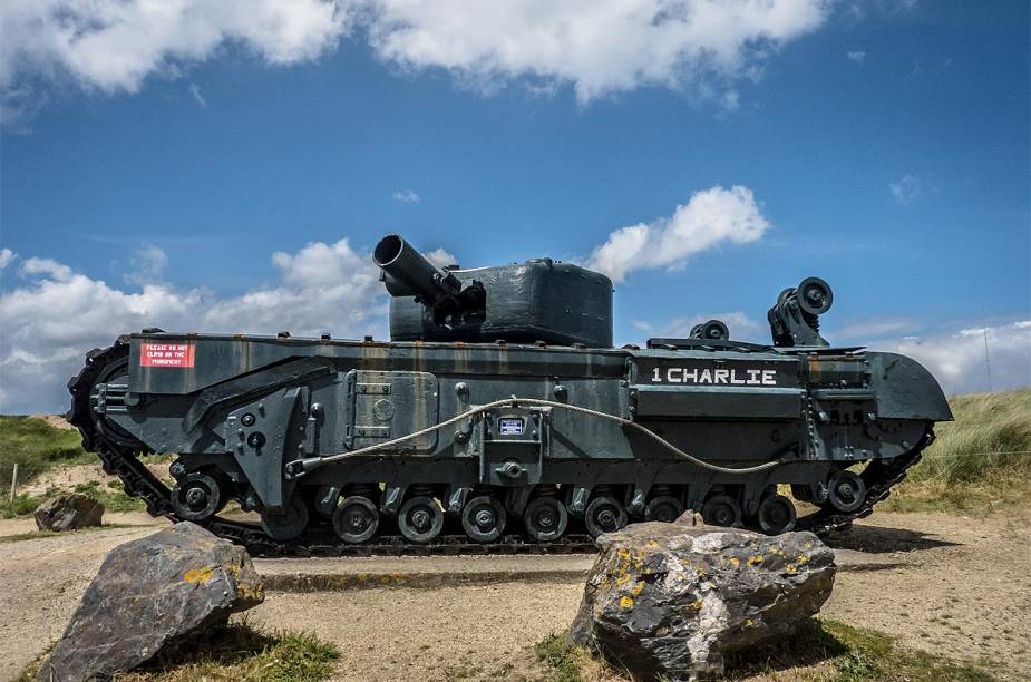 Tanque de guerra One Charlie ajudou as tropas aliadas a avançar em solo francês