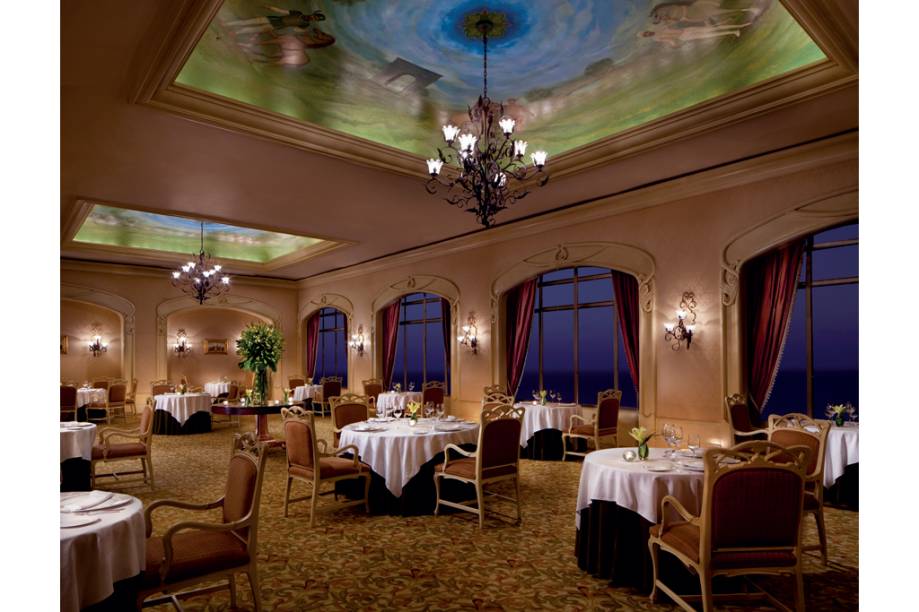 Restaurante Fantino, localizado no Hotel Ritz-Carlton em Cancún, México