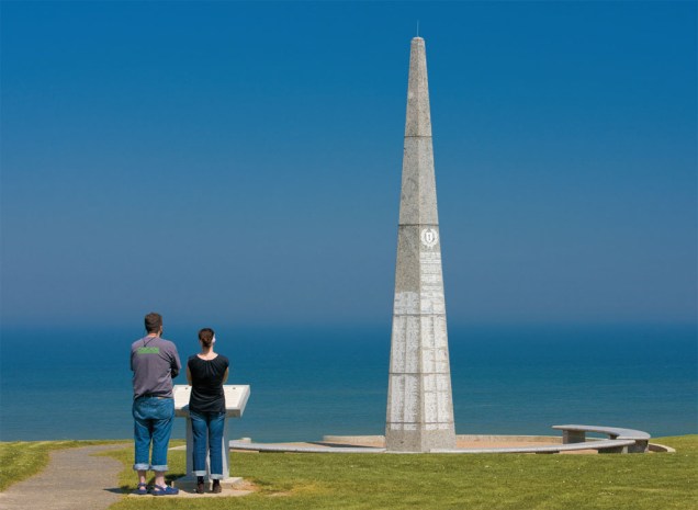 Monumento à Primeira Divisão de Infantaria, na Normandia