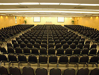 Um dos salões para eventos do <strong>Novotel Center Norte</strong>, localizado em <a href="https://viajeaqui.abril.com.br/cidades/br-sp-sao-paulo" rel="São Paulo" target="_blank">São Paulo</a>, <a href="https://viajeaqui.abril.com.br/estados/br-sao-paulo" rel="São Paulo" target="_blank">São Paulo</a>