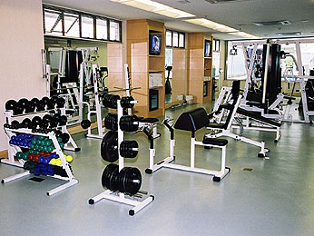 Área da academia do <strong>Novotel Center Norte</strong>, localizado em <a href="https://viajeaqui.abril.com.br/cidades/br-sp-sao-paulo" rel="São Paulo" target="_blank">São Paulo</a>, <a href="https://viajeaqui.abril.com.br/estados/br-sao-paulo" rel="São Paulo" target="_blank">São Paulo</a>