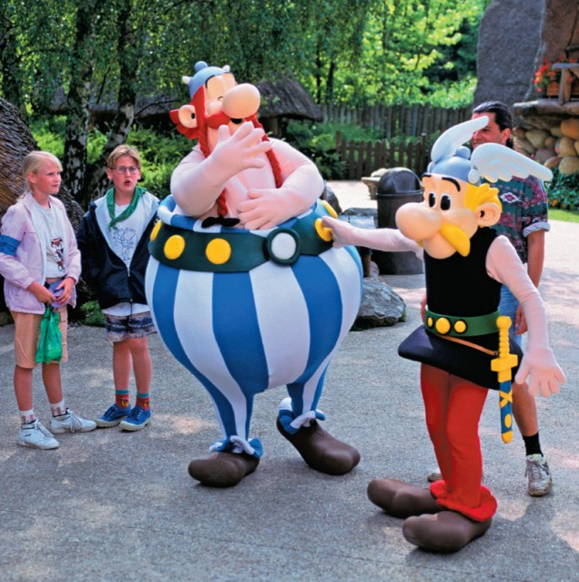 Obelix e Asterix em Paris