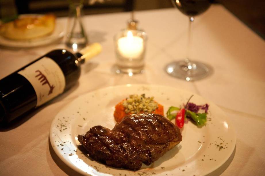 Ojo de bife (miolo do contrafilé) do restaurante Libertango, em Campos do Jordão