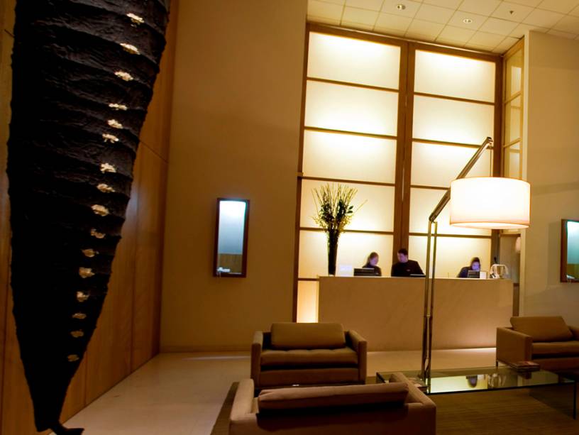 Recepcao do Hotel Emiliano, em São Paulo - SP 