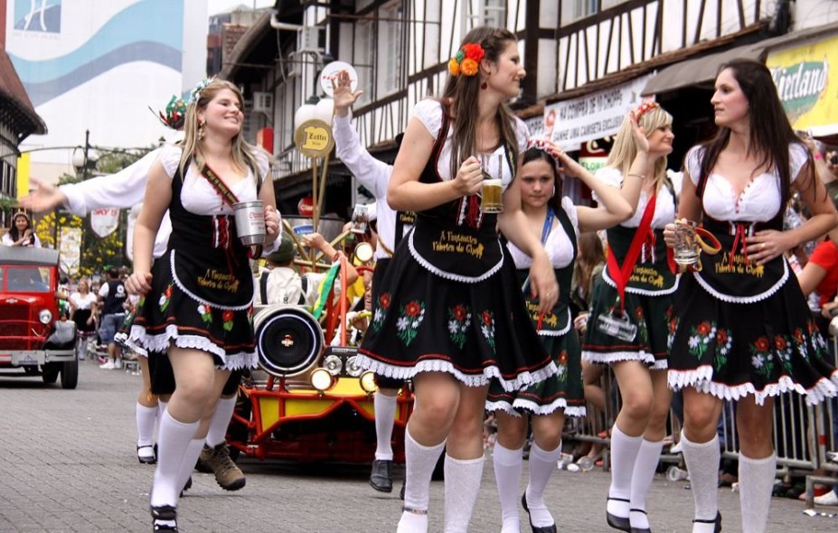 Parada durante a Oktoberfest 