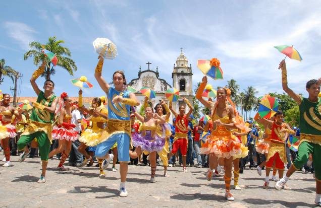Com apresentações de frevo e maracatu, entre outros ritmos regionais, o Carnaval é o maior evento de Olinda. Mas a cidade reserva ótimas atrações durante o ano todo