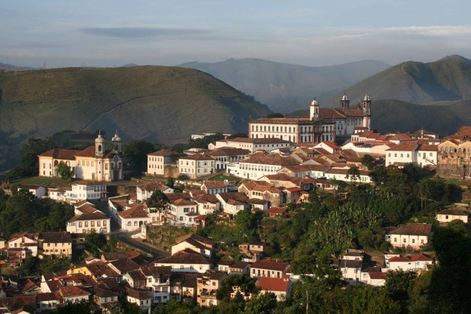 Vista aérea de Ouro Preto