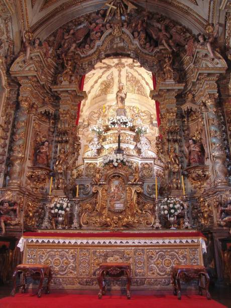 Altar-mor da Igreja Matriz Nossa Senhora do Pilar
